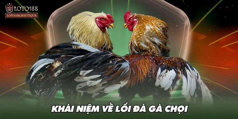 Khái niệm về lối đá gà chọi